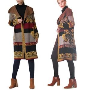 MaxSport Open Front Cardigan wool blend size XS